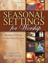 Seasonal Settings for Worship piano sheet music cover